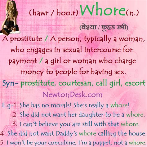 whore meaning